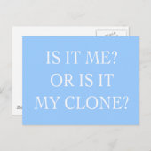 Ist es ich oder meine Klongeschenke? Postkarte (Vorne/Hinten)