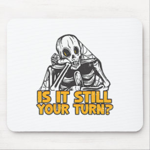 Ist es immer noch Ihr Skelettläufer-Spaß Minimalis Mousepad
