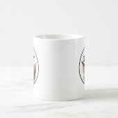 IST ES JETZT VORBEI!? Kitten Gesicht Coronavirus Kaffeetasse (Mittel)