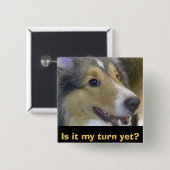 Ist es meine Drehung schon? Button (Vorne & Hinten)