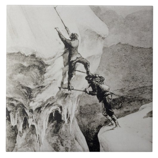 Ist es möglich? , 'von den Jagden unter den Alpen Fliese (Vorderseite)