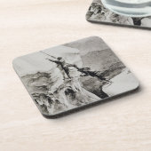 Ist es möglich? , 'von den Jagden unter den Alpen Getränkeuntersetzer (Linke Seite)