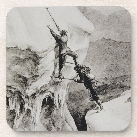 Ist es möglich? , 'von den Jagden unter den Alpen Getränkeuntersetzer (Vorderseite)