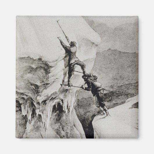 Ist es möglich, von "Klettern zwischen den Alpen"? Magnet (Vorne)