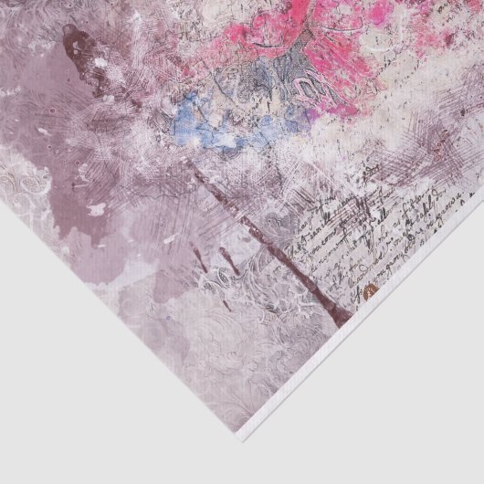 Ist es nicht romantische Enttäuschung? Seidenpapier (Ausschnitt)