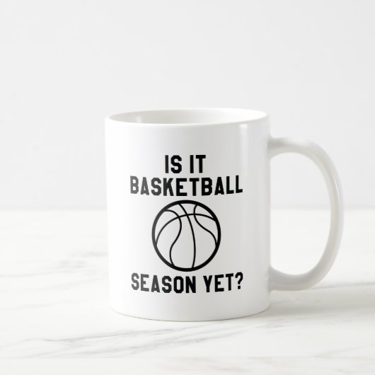 Ist es noch Basketballsaison? Kaffeetasse (Rechts)