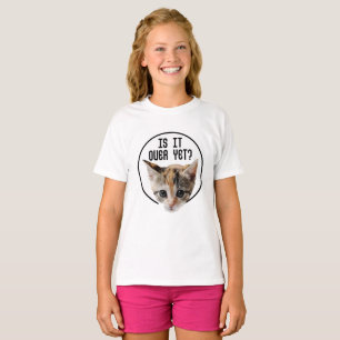 IST ES NOCH ÜBER!? Kitten Face Coronavirus T-Shirt