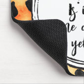 Ist es noch Wein Uhr? Leopard Print Funny Mousepad (Ecke)