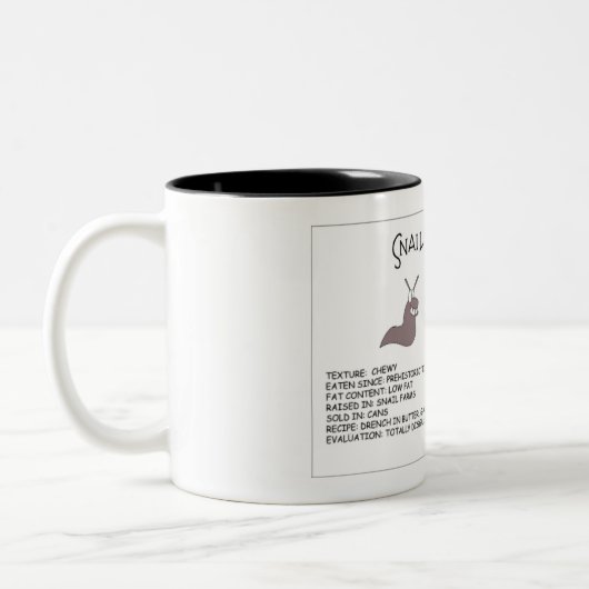 Ist es Schnecke oder ist es Kale Zweifarbige Tasse (Links)