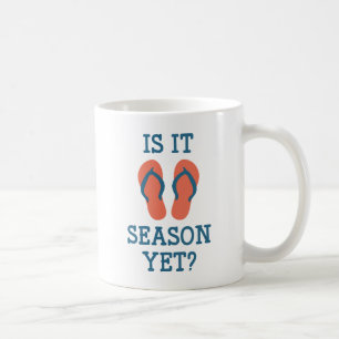 Ist es schon Flip-Flop-Saison? Kaffeetasse