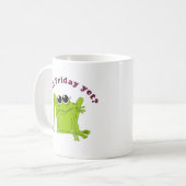 Ist es schon Freitag? Kaffeetasse (Vorderseite Links)