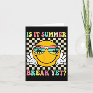 Ist es Sommerpause noch am letzten Schullehrer? Karte