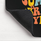 Ist es Sommerpause noch am letzten Schullehrer? Mousepad (Ecke)