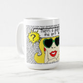 Ist es Tee oder ist es nicht Tee? Kaffeetasse (Vorderseite Links)