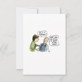 Ist es Terminal? Funny Cancer Card