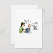 Ist es Terminal? Funny Cancer Card (Vorne/Hinten)