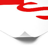 Ist es Valentinstag? Fotodruck (Ecke)