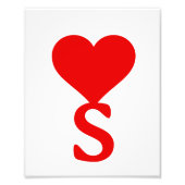 Ist es Valentinstag? Fotodruck (Vorne)