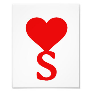 Ist es Valentinstag? Fotodruck