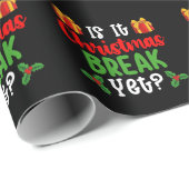 Ist es Weihnachten, aber sonnigen Urlaub? Geschenkpapier (Rolleneckpunkt)