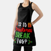 Ist es Weihnachten, aber sonnigen Urlaub? Schürze (InSitu)