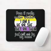 Ist es wirklich, ob ich ein Er oder sie bin? Mousepad (Mit Mouse)