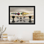 Ist es Zeit, ein surreales Plakat zu drucken? (Küche)