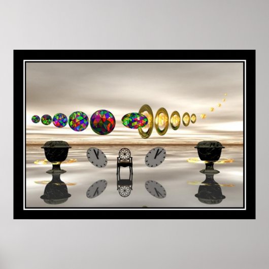 Ist es Zeit, ein surreales Plakat zu drucken? (Vorne)