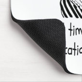 Ist es Zeit für Ihre Medikation oder Bergwerk? Mousepad (Ecke)
