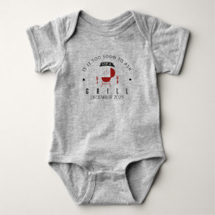 Ist es zu früh, um ein Grillgut zu verlangen Baby Strampler