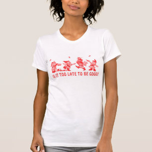 Ist es zu spät zum Jersey-T - Shirt von Frauen?