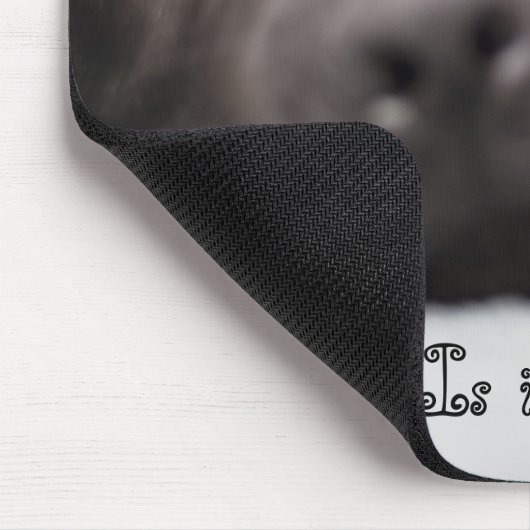 Ist es Zuhausezeit schon? Mousepad (Ecke)