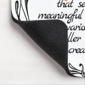 Ist Existenz Gestalt? Mousepad (Ecke)
