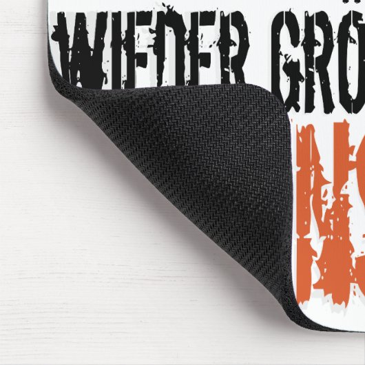 Ist Fresse wieder zu Lebenswille die? Mousepad (Ecke)