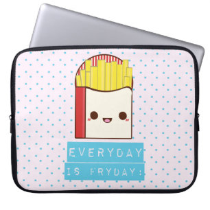 Ist Fryday täglich! Laptopschutzhülle