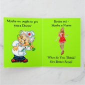 Ist Gefühl nicht gut? Karte (Innenseite)