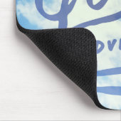 Ist gehen abenteuerlicher Himmel Mousepad (Ecke)