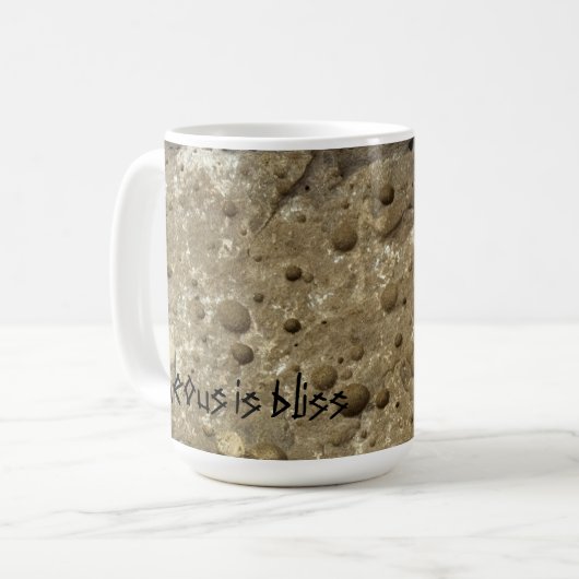 Ist Glück Eruptiv Kaffeetasse (Vorderseite Links)