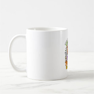 Ist Grusel-Lehrer-Kostüm Haloween-Kürbis-Hexe-Ha Kaffeetasse