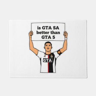 Ist GTA SA besser als GTA V Aussage Fußmatte