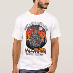 Ist Halloween Hexe Jeder Macht Szene Postbedienste T-Shirt