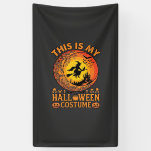 Ist Halloween-Kostüm Hexenschloss Kessel Banner