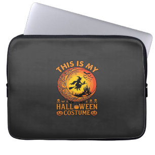 Ist Halloween-Kostüm Hexenschloss Kessel Laptopschutzhülle