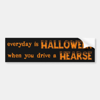 Ist Halloween täglich Autoaufkleber