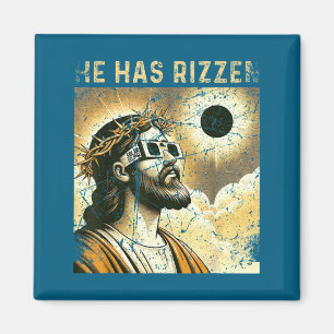 Ist Hemd Er Riesen Jesus Riesen Christlich Magnet