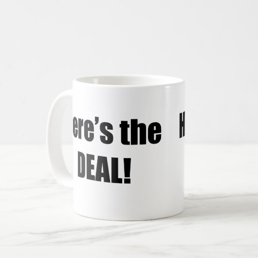 Ist hier das Abkommen Kaffeetasse (Vorderseite Links)