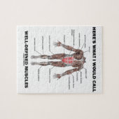 Ist hier, was ich gut definierte Muskeln nennen Puzzle (Horizontal)