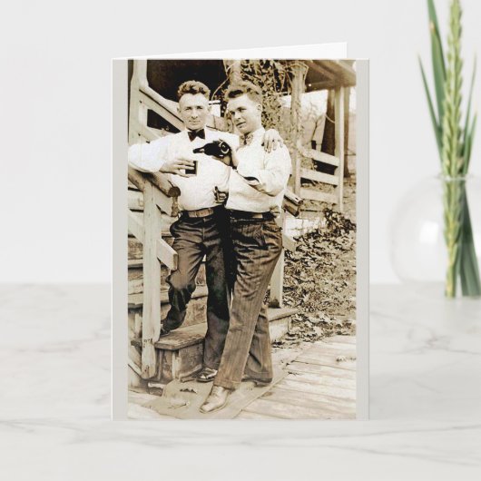 Ist hier zu uns karte (Vorderseite)