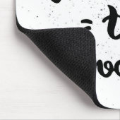 Ist hier zum angenehmen Leben Mousepad (Ecke)