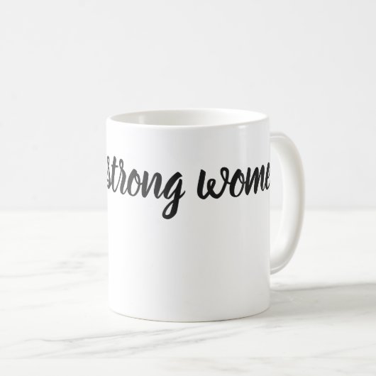 Ist hier zur starke Minimalistischen Kaffeetasse (VorderseiteRechts)